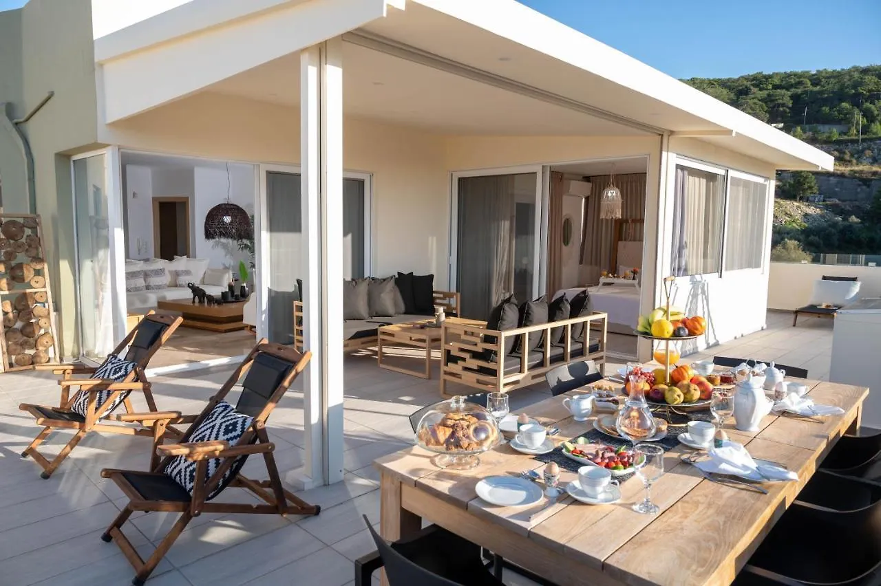 Helen Luxury Holiday House With Sea View Rethymno